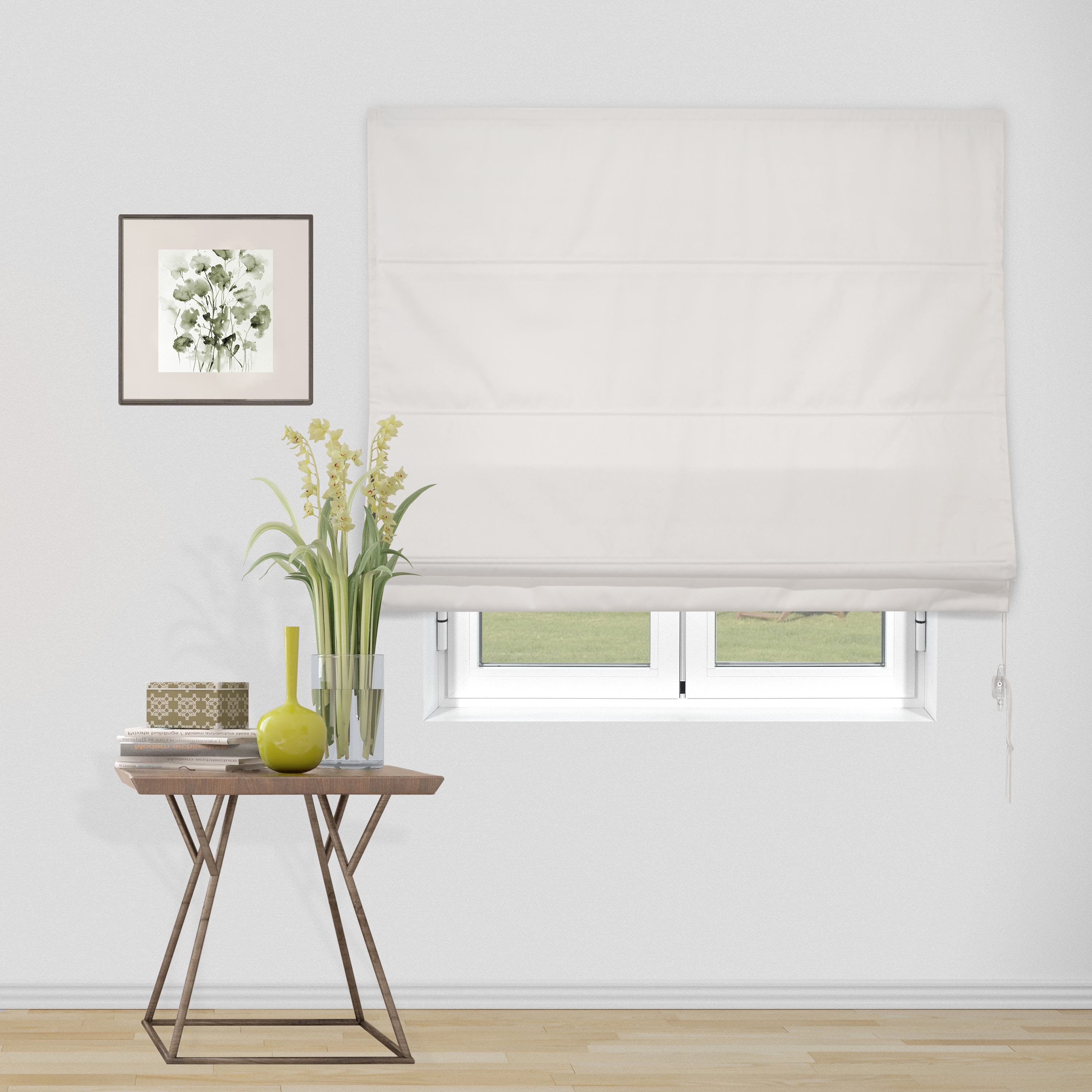 VIEWTEX | Tenda a Tenda pacchetto steccata traslucida Basic | Colore: Off-White | Dimensioni: 105cm X 175cm | Per porte e finestre | Made in Spain | Garanzia di 5 anni